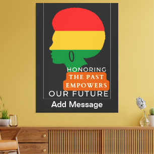 Black History Month Canvas Print