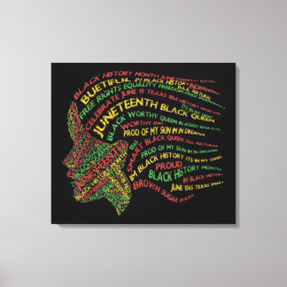 Black History Month Canvas Print