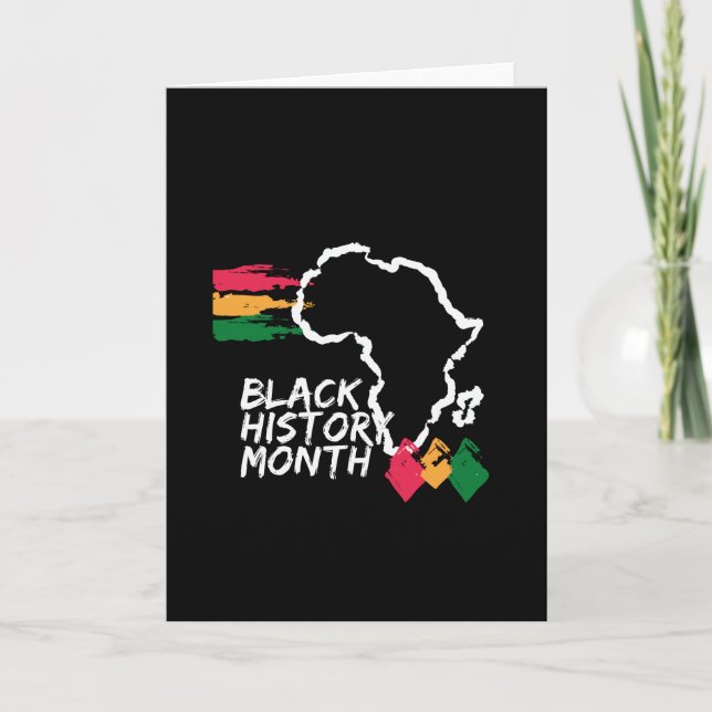 Black History Month Card (Front)