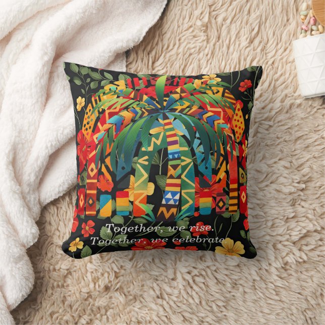 Black History Month Celebrate  Cushion (Blanket)
