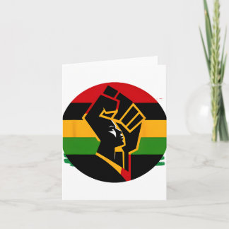 Black History Month Celebrating Rise Together 1  Card