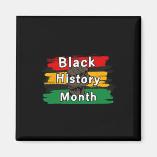 Black History Month Celebrating Rise Together 1  Magnet