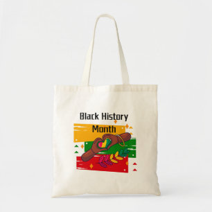 Black History Month Celebrating Rise Together  Tote Bag