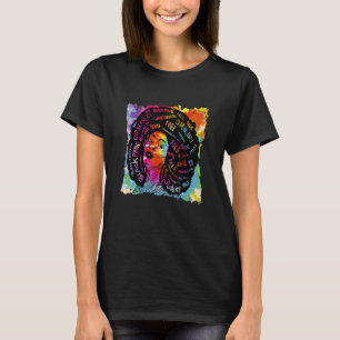 Black History Month Cute Melanin Queen African Wat T-Shirt