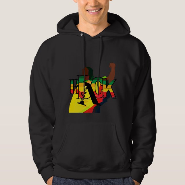 Black history month designs hoodie (Front)