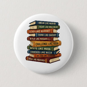 Black History Month Dream 6 Cm Round Badge