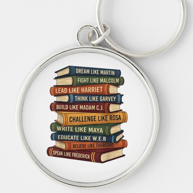 Black History Month Dream Key Ring (Front)