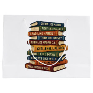 Black History Month Dream Large Gift Bag