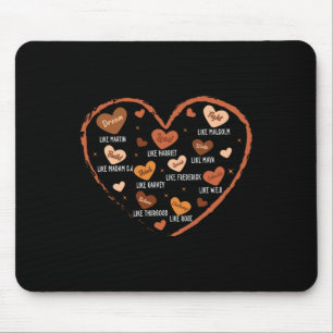 Black History Month Dream Like Martin African Lead Mouse Pad