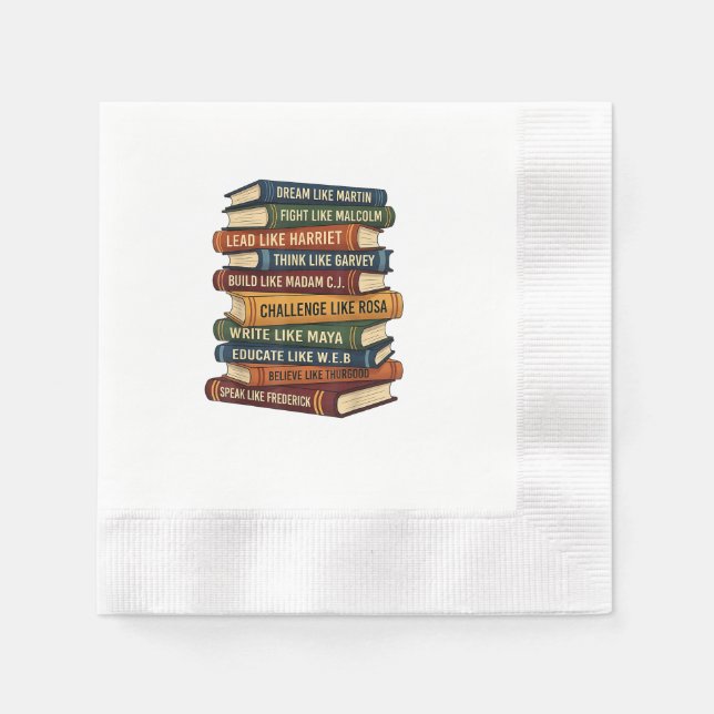 Black History Month Dream Napkin (Front)