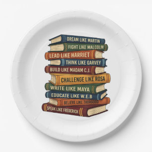 Black History Month Dream Paper Plate