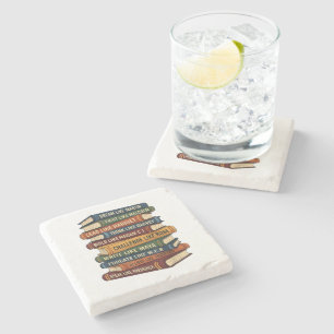 Black History Month Dream Stone Coaster