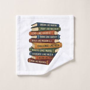 Black History Month Dream Wash Cloth
