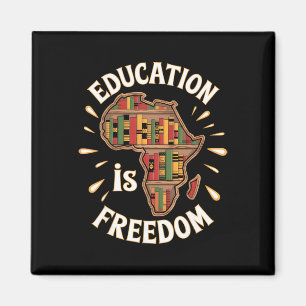 Black History Month Education Freedom African Amer Magnet