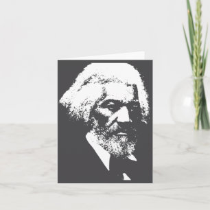 Black History Month Erick Dougl Silhouette T S Card