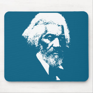 Black History Month Erick Dougl Silhouette T S  Mouse Pad