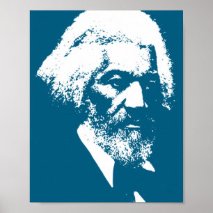 Black History Month Erick Dougl Silhouette T S  Poster