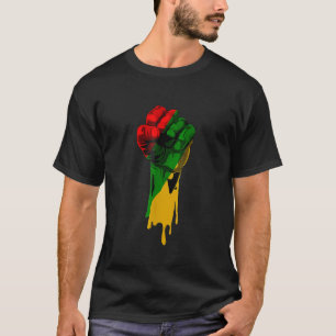 Black History Month Fist Women Men Kids 1 T-Shirt