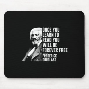 Black History Month Frederick Dougl Quote Blm  Mouse Pad