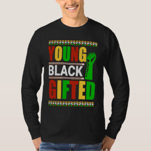 Black History Month Girls Boys Young Black ed  2 T-Shirt