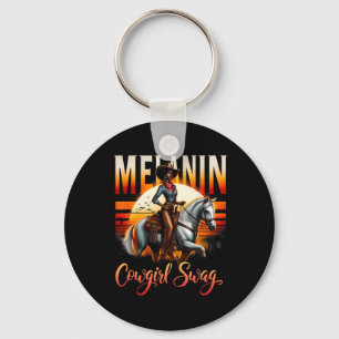 Black History Month Girls Women African Melanin Co Key Ring