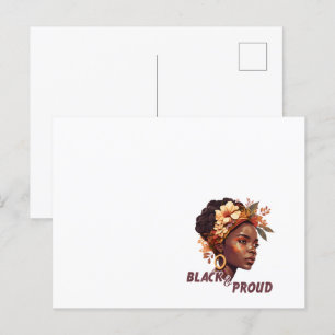 Black History Month  Holiday Postcard