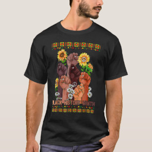 Black History Month Inspiring Black Leaders Power T-Shirt