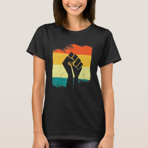 Black History Month Inspiring Black Leaders Power  T-Shirt