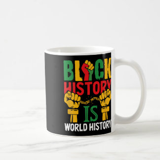 Black History Month Is World History  Coffee Mug