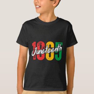 Black History Month Juneteenth 1865 African Men Wo T-Shirt