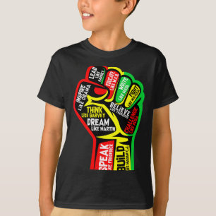 Black history month juneteenth 1865 dream like T-Shirt