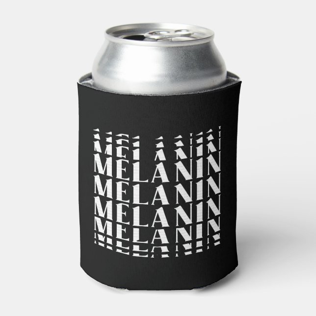 Black History Month Juneteenth Melanin Can Cooler (Can Front)