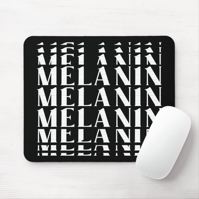 Black History Month Juneteenth Melanin Mouse Pad (With Mouse)