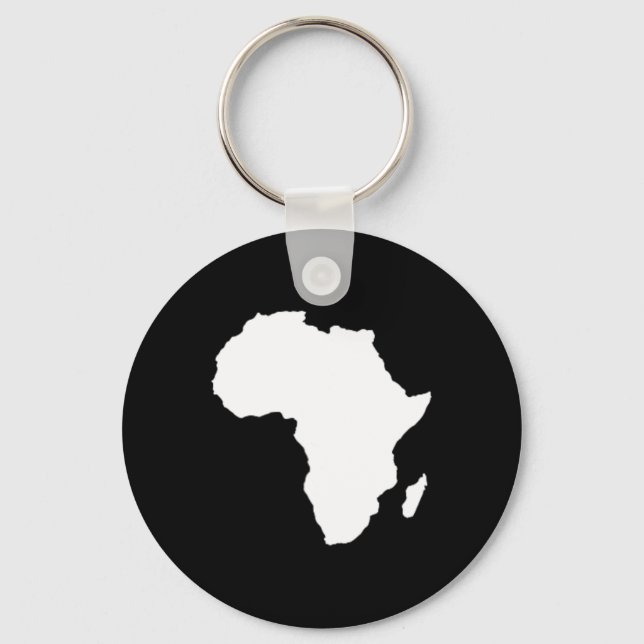 Black History Month Juneteenth Subtle Africa  Key Ring (Front)