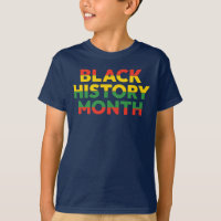 Black History Month Kids T-Shirt