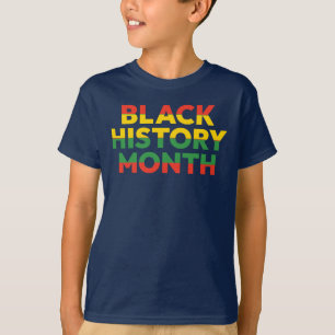 Black History Month Kids T-Shirt
