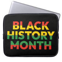Black History Month Laptop Sleeve 15 inch