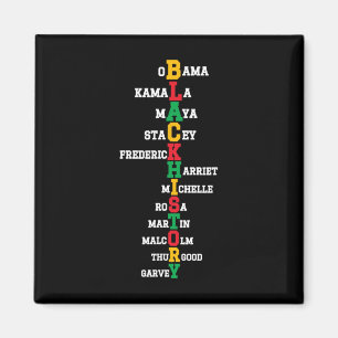Black History Month Leaders Black History Month Ju Magnet
