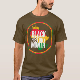 Black history month map 56 T-Shirt
