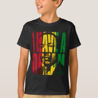 Black History Month Martin Dream Illustration T-Shirt
