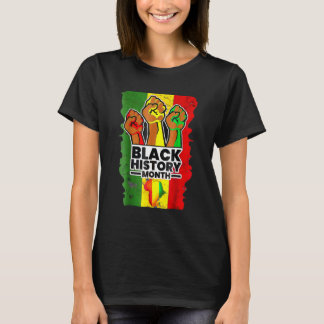 Black History Month Melanin Afro African Pride Men T-Shirt