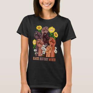 Black History Month Melanin Afro African Pride Men T-Shirt
