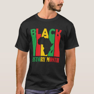 Black history month melanin brothers sisters bruh  T-Shirt