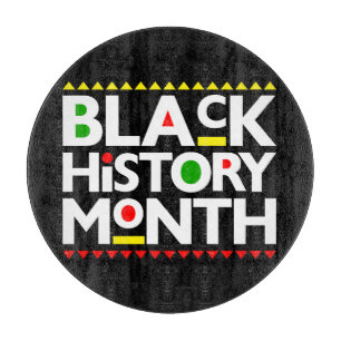 Black History Month Melanin Bruh Sista King Queen Cutting Board