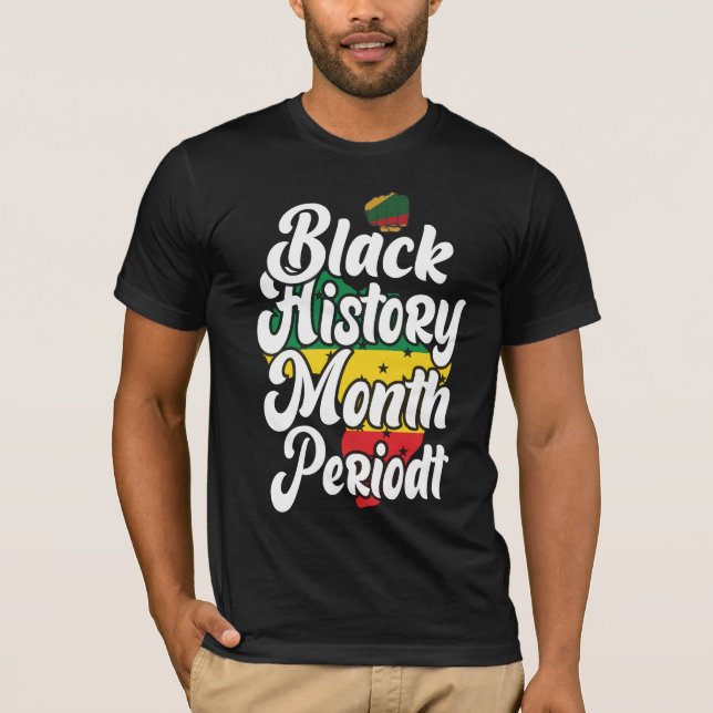 Black History Month Melanin Heroes Dream Like Mart T-Shirt (Front)