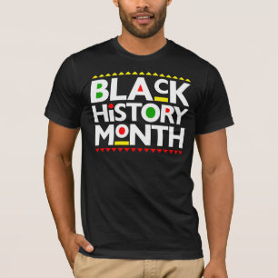Black History Month Melanin King Queen Bruh Sista T-Shirt
