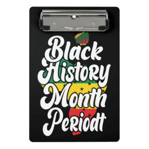 Black History Month Melanin Men Women Girls & Boys Mini Clipboard