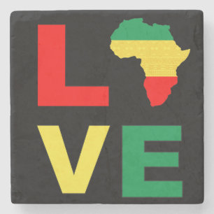 Black History Month Melanin Men Women Girls & Boys Stone Coaster