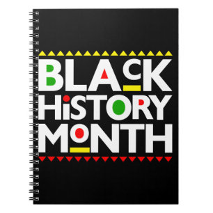 Black History Month Melanin Men Women Kids Notebook