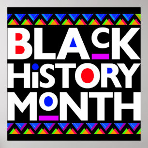 Black History Month Melanin Men Women Kids Poster